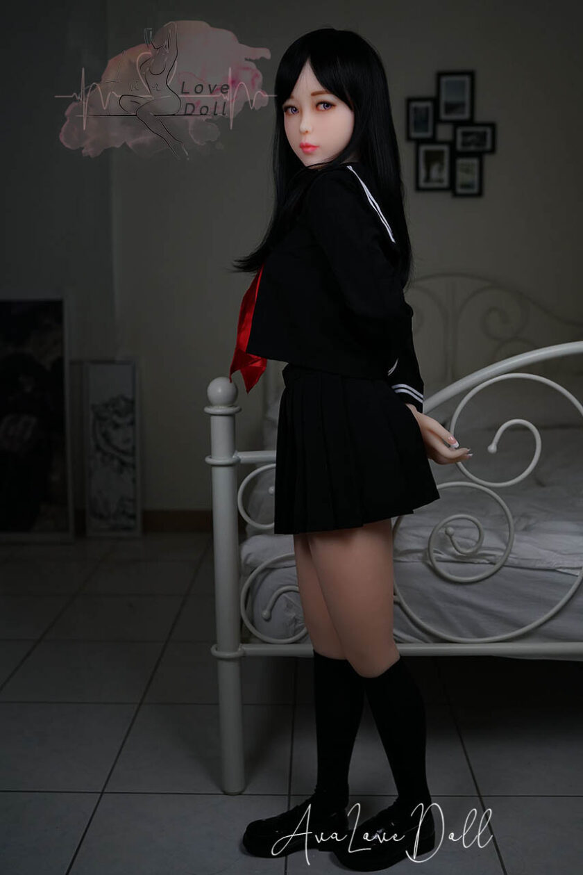 Akira Piper Doll Standing Schoolgirl Black