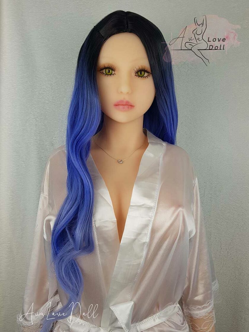 Perruque Fantaisie Bleue Poupée Sexuelle