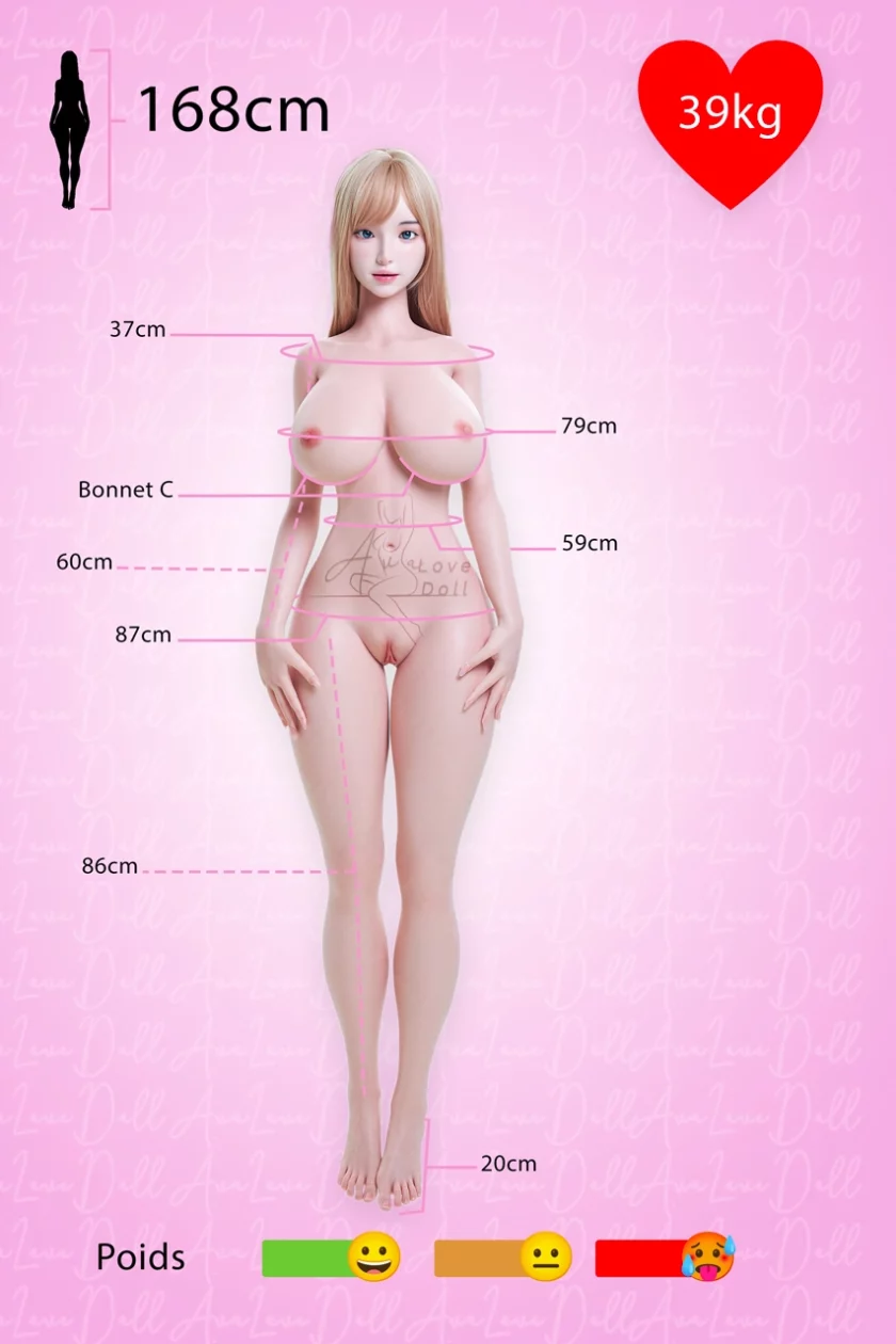 Mensuration-HR-Doll-TPE-168C