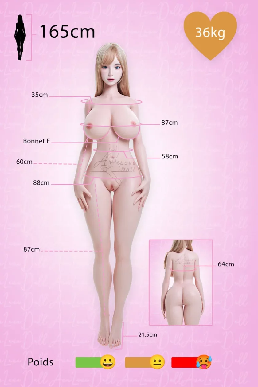 Mensuration-HR-Doll-TPE-165F