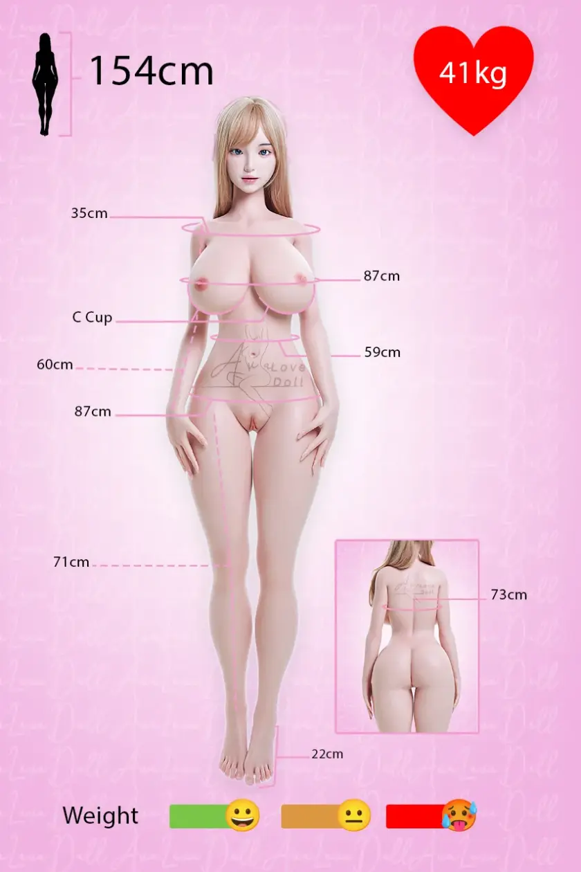 Specs HR Doll TPE 154C