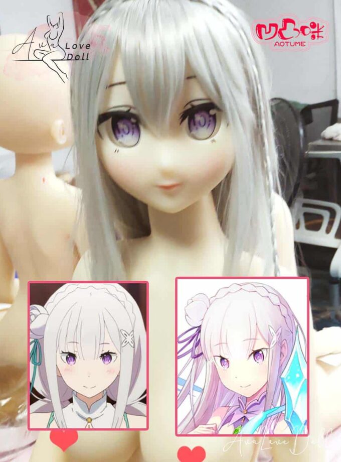 Emilia Re:Zero Anime Waifu love poupée love doll