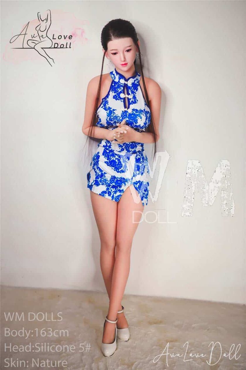 WM Dolls 163 cm Silicone Head 5 Cap C Sex Doll