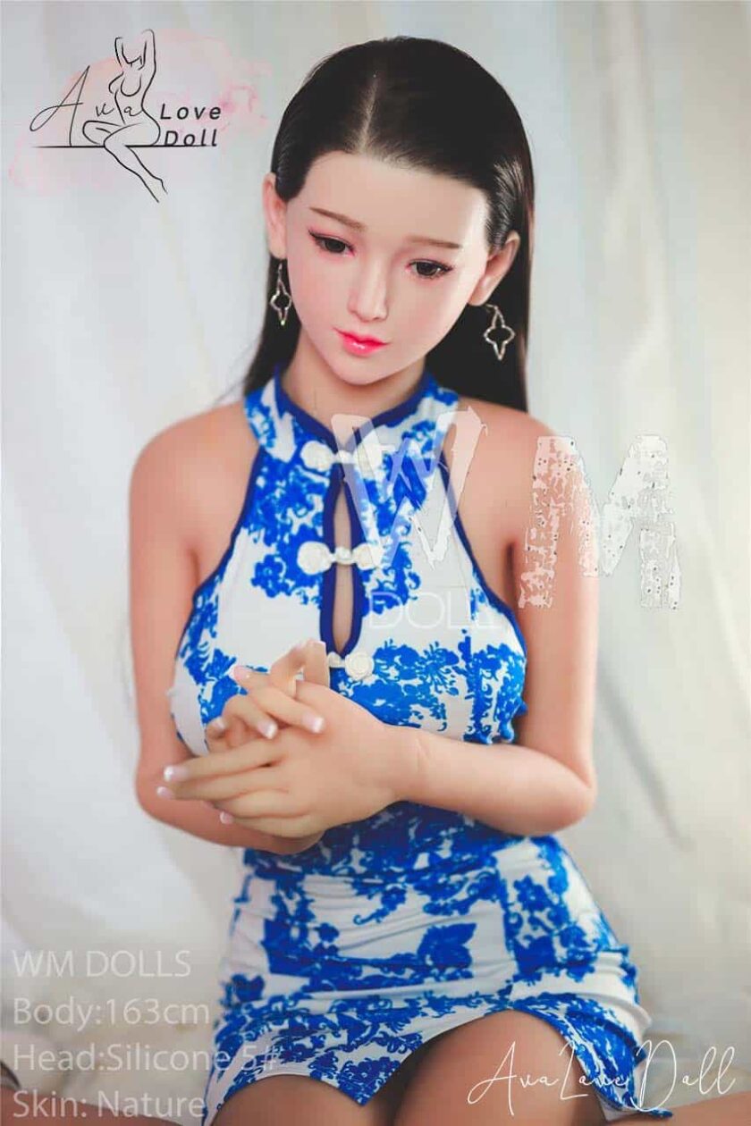 WM Dolls 163 cm Silicone Head 5 Cap C Sex Doll
