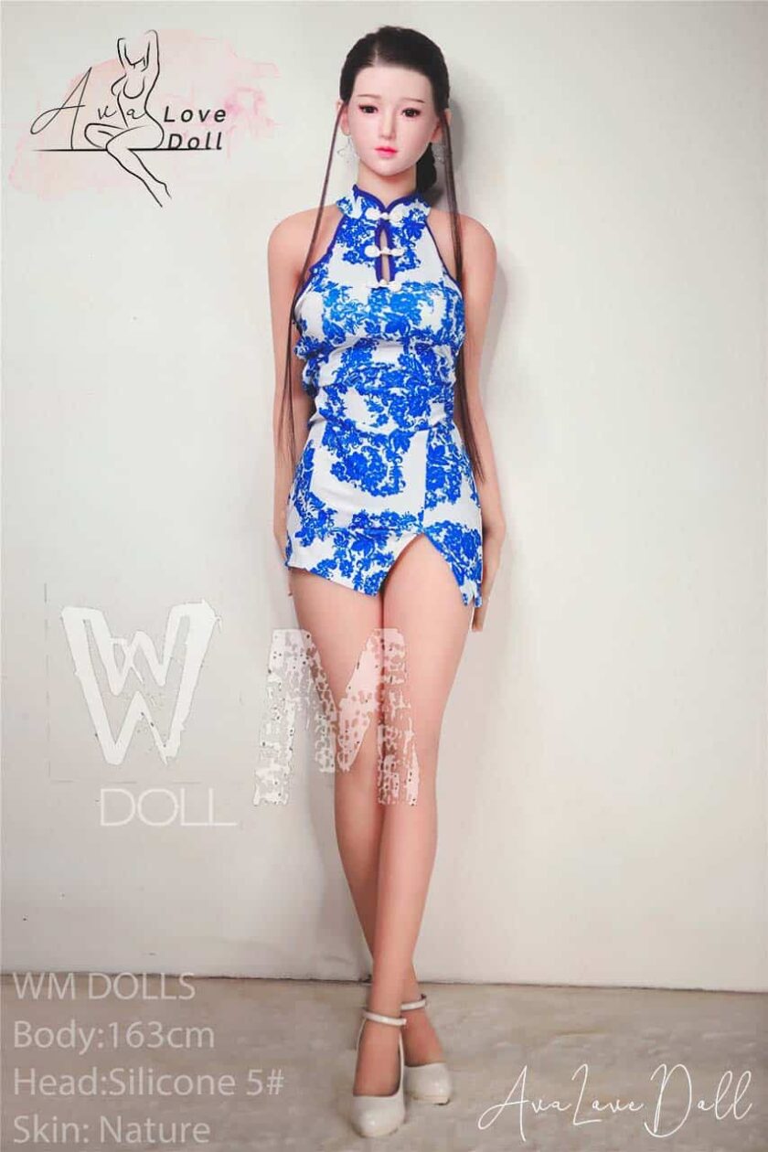 WM Dolls 163 cm Silicone Head 5 Cap C Sex Doll