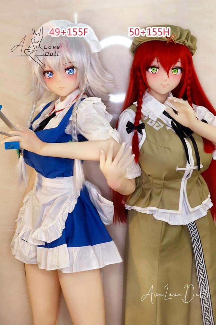 Poupée TPE Aotume Anime Tête 49 & 50 | 155 cm Bonnet F & H – Image 4