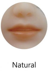 Natural lips