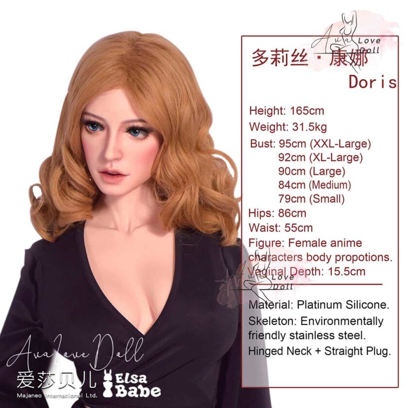 Poupée Silicone Elsa Babe Doris Connor | 165 cm Bonnet A C D F G – Image 3