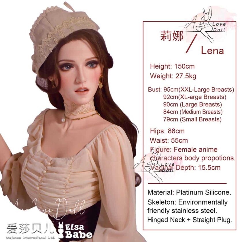 Poupée Silicone Elsa Babe Lena Davis | 165 cm Bonnet A C D F G – Image 3