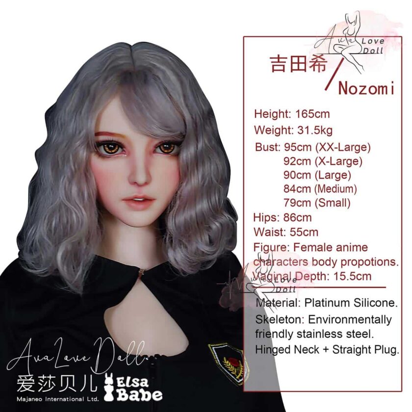 Poupée Silicone Elsa Babe Nozomi Yoshida | 165 cm Bonnet A C D F G – Image 3