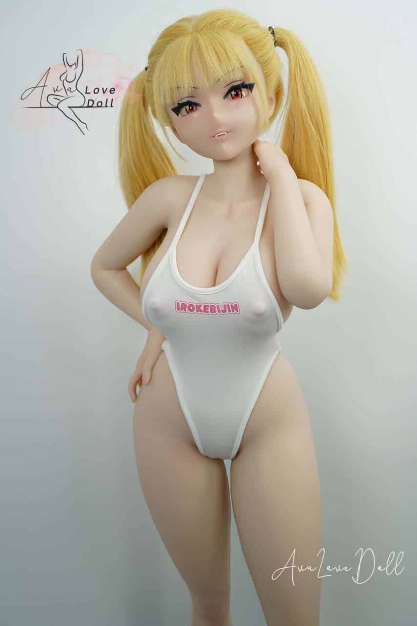 Maillot de bain Une Pièce Blanc Irokebijin Kospley 90 - 100 cm – Image 4