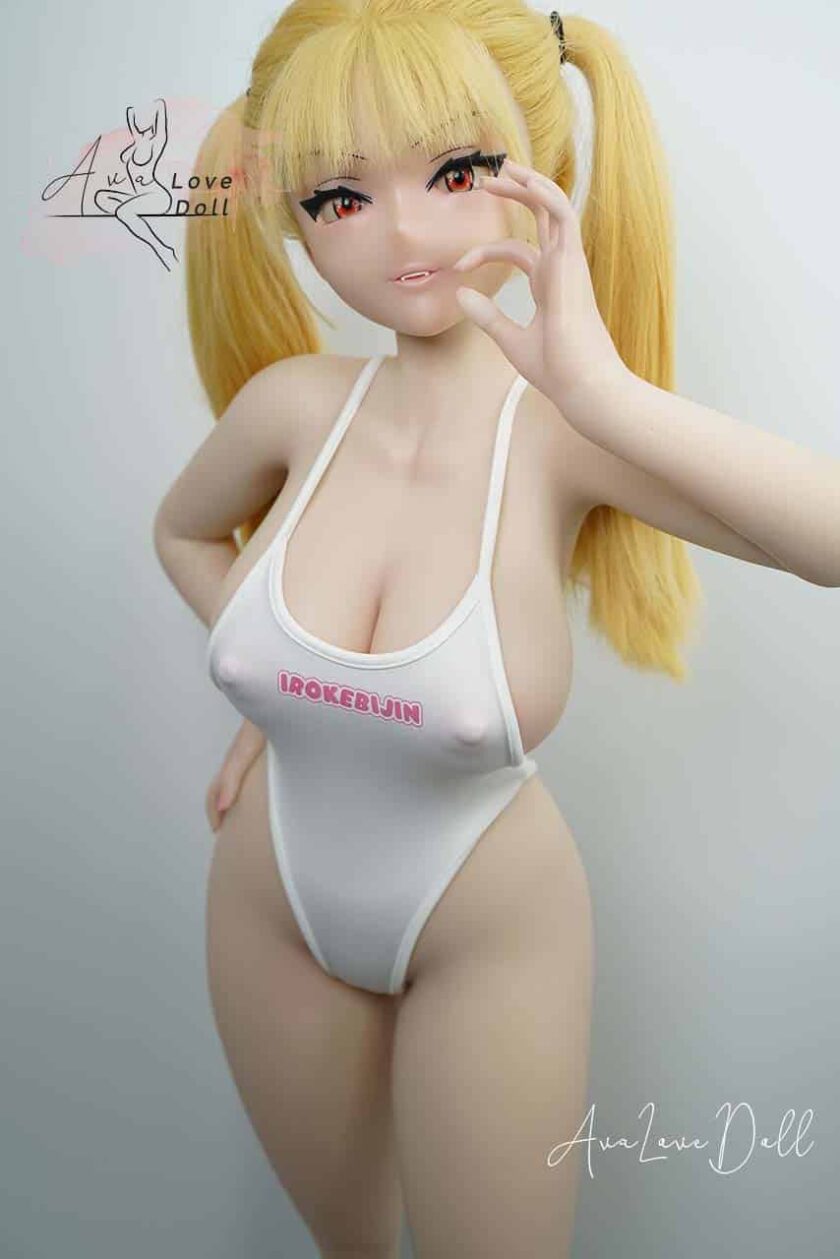 Maillot de bain Une Pièce Blanc Irokebijin Kospley 90 - 100 cm – Image 3