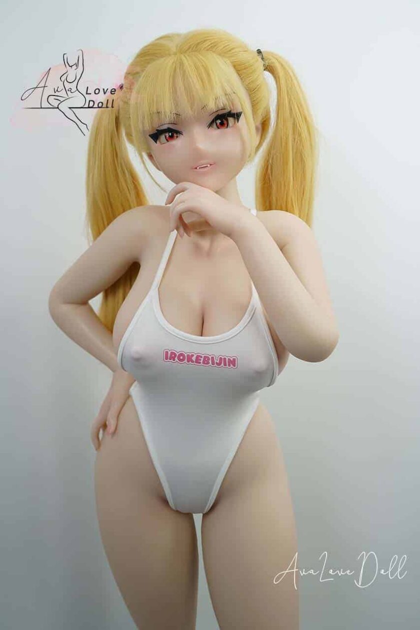 Maillot de bain Une Pièce Blanc Irokebijin Kospley 90 - 100 cm – Image 2