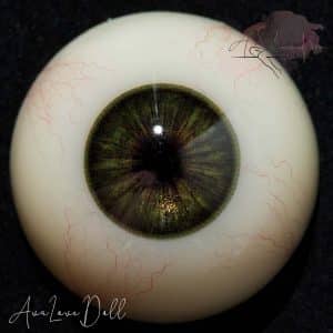 Yeux verts foncés