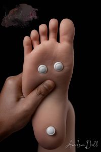 Tenir debout avec vis⚠️Fortement Conseillé - L'option apporte trois vis M6 sous chaque pieds. Permet une meilleure stabilité de votre poupée et protège ses pieds en évitant toutes pressions ou contacts directs avec le sol.