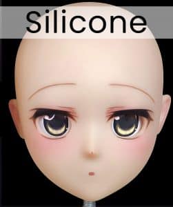Tête en silicone moelleux⚠️Maquillage permanent et plus détaillé que la version TPE.