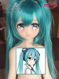 Make-up like Hatsune Miku 1