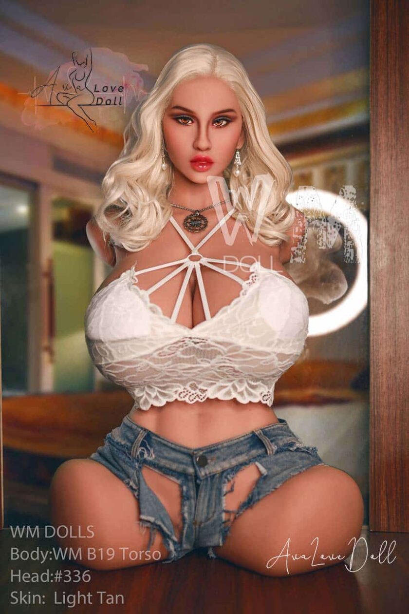 WM Doll Torso Sexdoll TPE Tête 336 | 70 cm Bonnet S – Image 10
