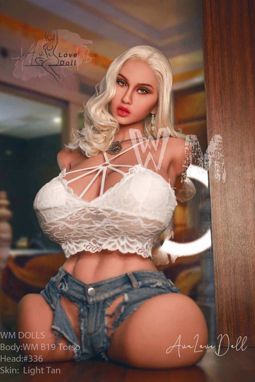 WM Doll Torso Sexdoll TPE Tête 336 | 70 cm Bonnet S – Image 11