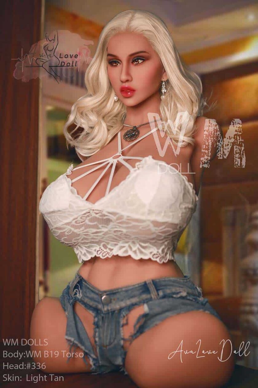 WM Doll Torso Sexdoll TPE Tête 336 | 70 cm Bonnet S – Image 21