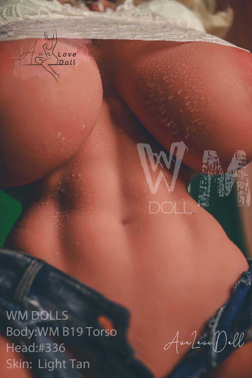 WM Doll Torso Sexdoll TPE Tête 336 | 70 cm Bonnet S – Image 23