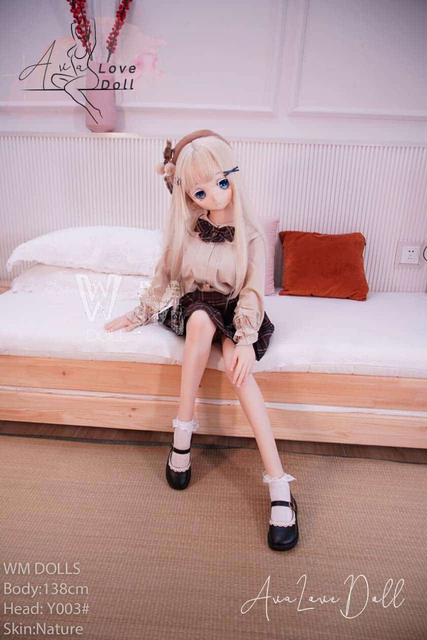 Poupée TPE WM Doll Tête Y003 | 138 cm Bonnet C – Image 5