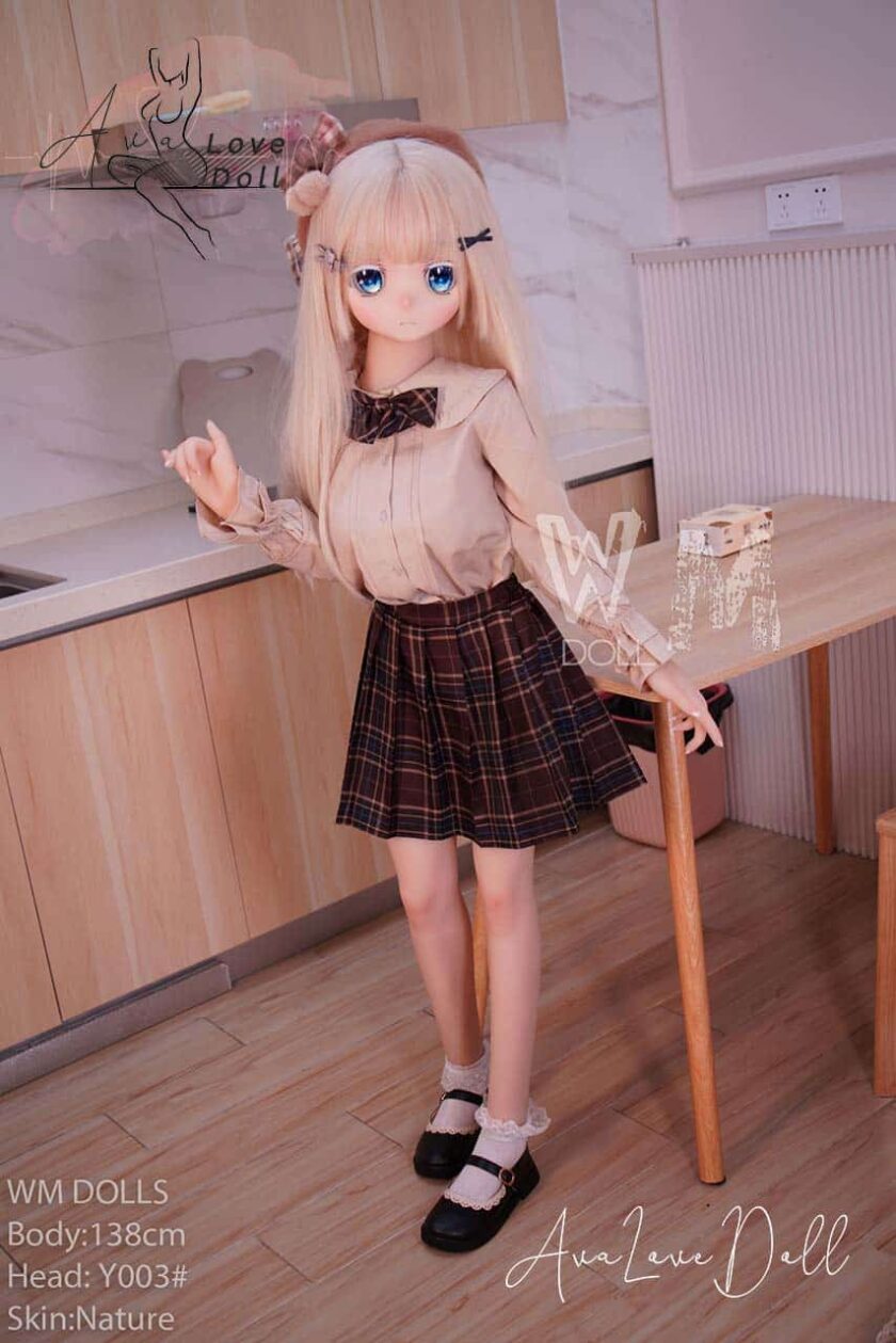 Poupée TPE WM Doll Tête Y003 | 138 cm Bonnet C – Image 6