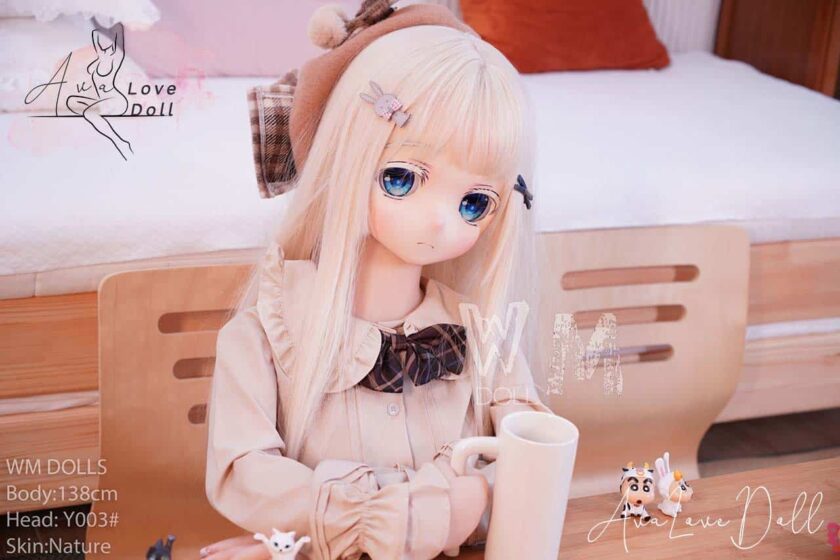 Poupée TPE WM Doll Tête Y003 | 138 cm Bonnet C – Image 27