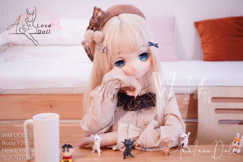 Poupée TPE WM Doll Tête Y003 | 138 cm Bonnet C – Image 25