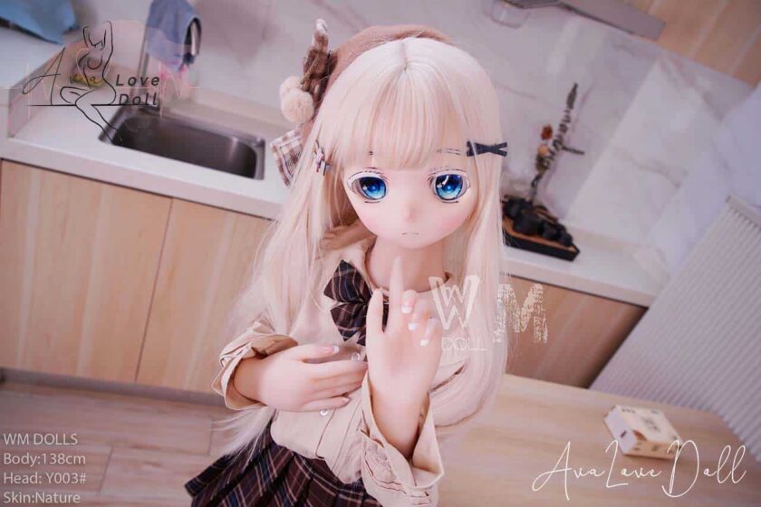Poupée TPE WM Doll Tête Y003 | 138 cm Bonnet C – Image 20