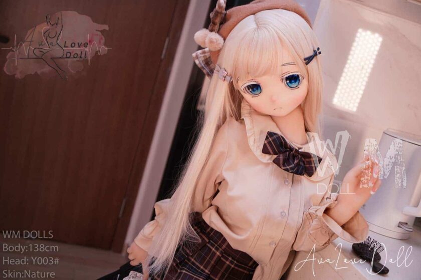 Poupée TPE WM Doll Tête Y003 | 138 cm Bonnet C – Image 7