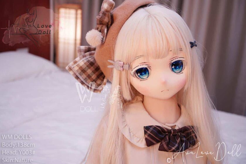 Poupée TPE WM Doll Tête Y003 | 138 cm Bonnet C – Image 18