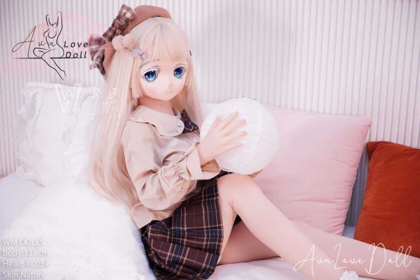 Poupée TPE WM Doll Tête Y003 | 138 cm Bonnet C – Image 4