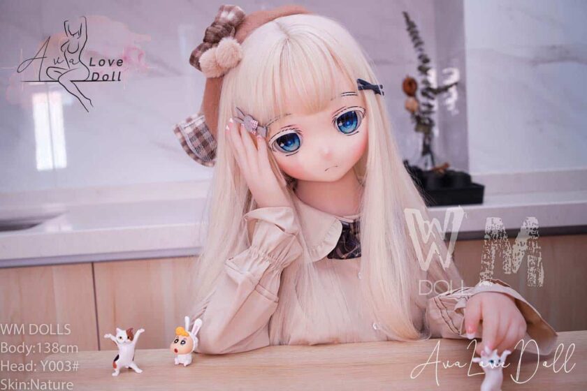 Poupée TPE WM Doll Tête Y003 | 138 cm Bonnet C – Image 9