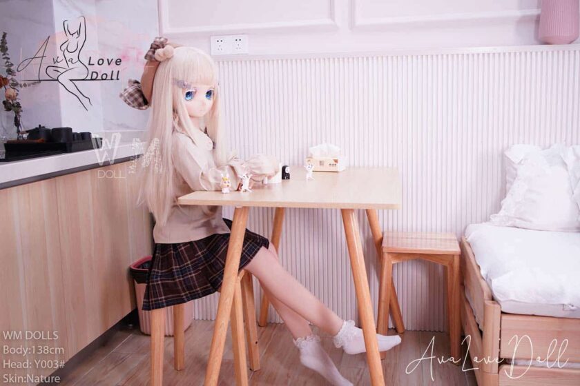 Poupée TPE WM Doll Tête Y003 | 138 cm Bonnet C – Image 17