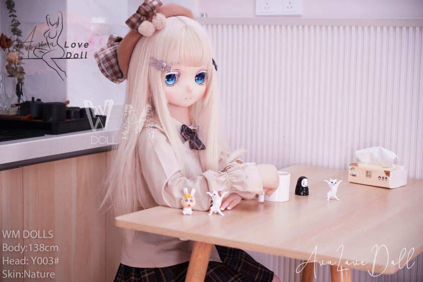 Poupée TPE WM Doll Tête Y003 | 138 cm Bonnet C – Image 11