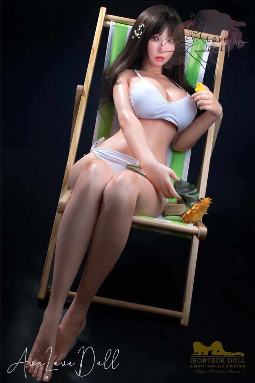 [En Stock <b>USA Seulement</b>] Poupée Silicone Irontech Tête S20 Suki ROS* | 165 cm Bonnet F – Image 19