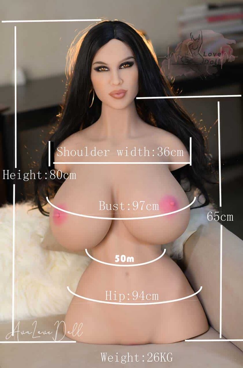 [En Stock <b>USA Seulement</b>] 6YE Premium Torso Sexdoll TPE #213 | 80 cm Bonnet N – Image 19