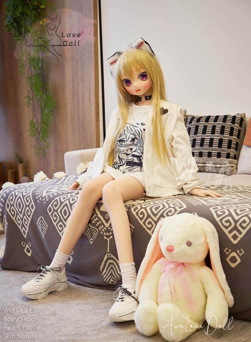 Poupée TPE WM Doll Tête Y001 | 146 cm Bonnet B – Image 3
