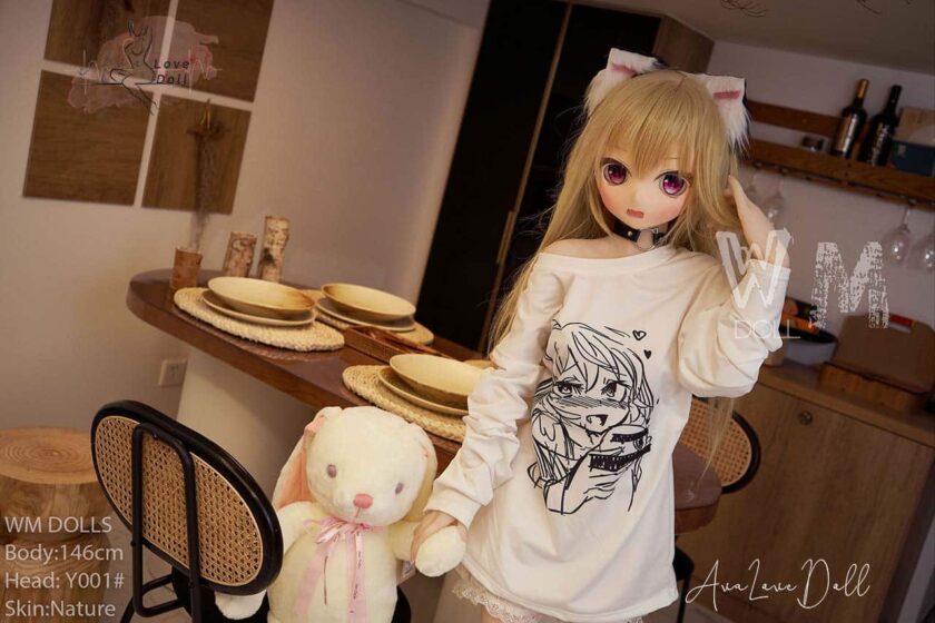 Poupée TPE WM Doll Tête Y001 | 146 cm Bonnet B – Image 13