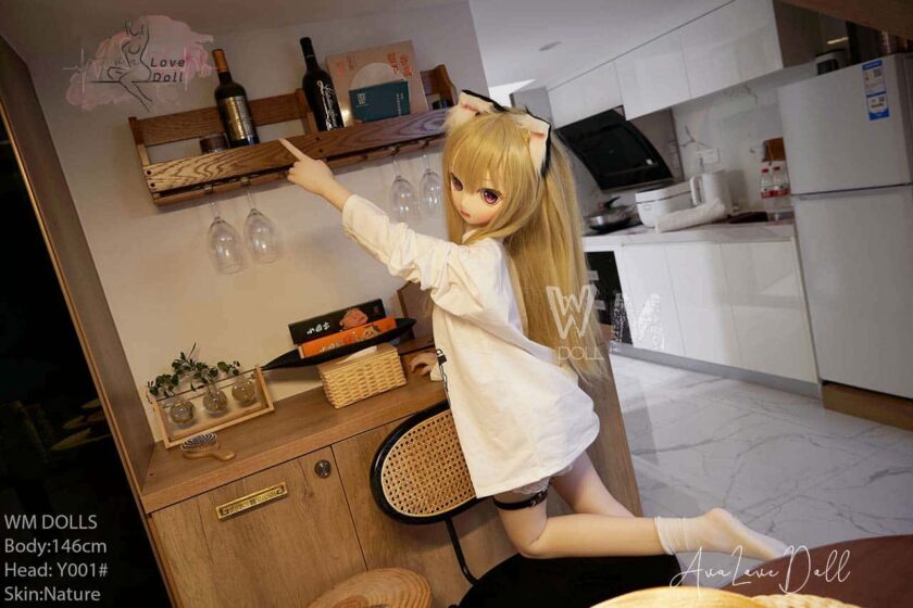 Poupée TPE WM Doll Tête Y001 | 146 cm Bonnet B – Image 15
