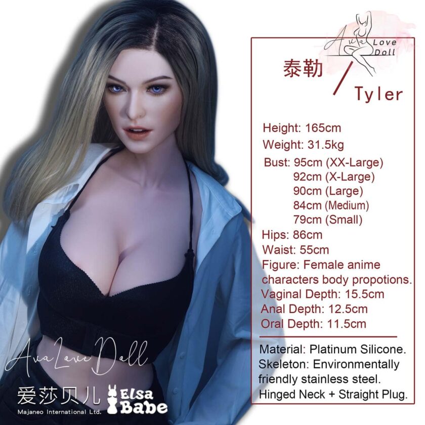 Poupée Silicone Elsa Babe Tyler Grande | 165 cm Bonnet A C D F G – Image 3