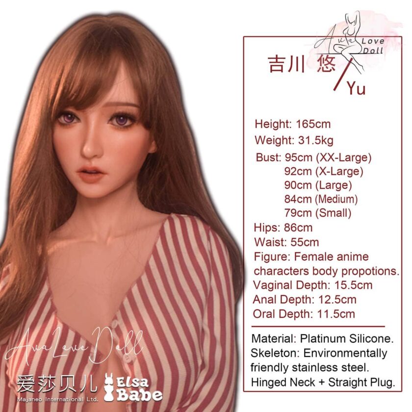 Poupée Silicone Elsa Babe Yoshikawa Yu | 165 cm Bonnet A C D F G – Image 3