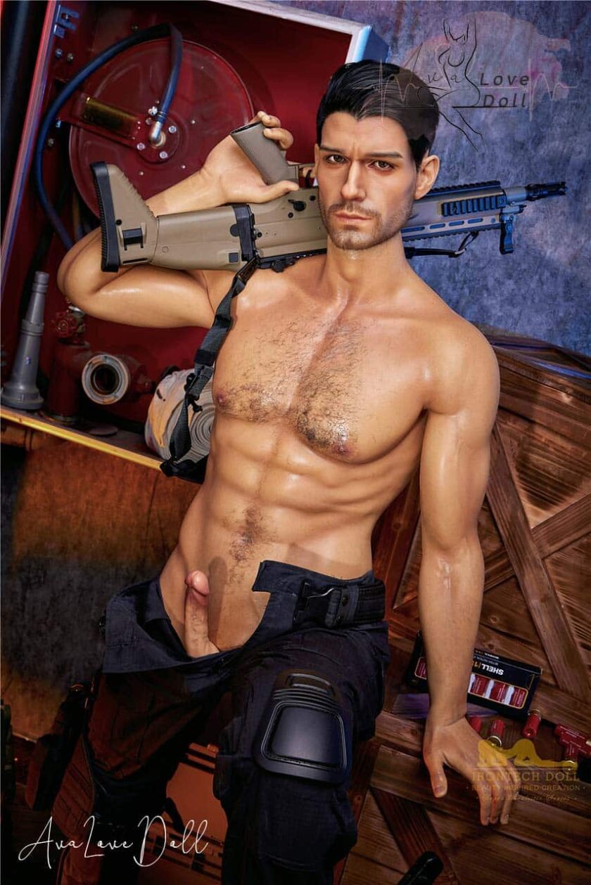 Poupée Silicone Homme Irontech Tête M5 Thomas | 176 cm – Image 9