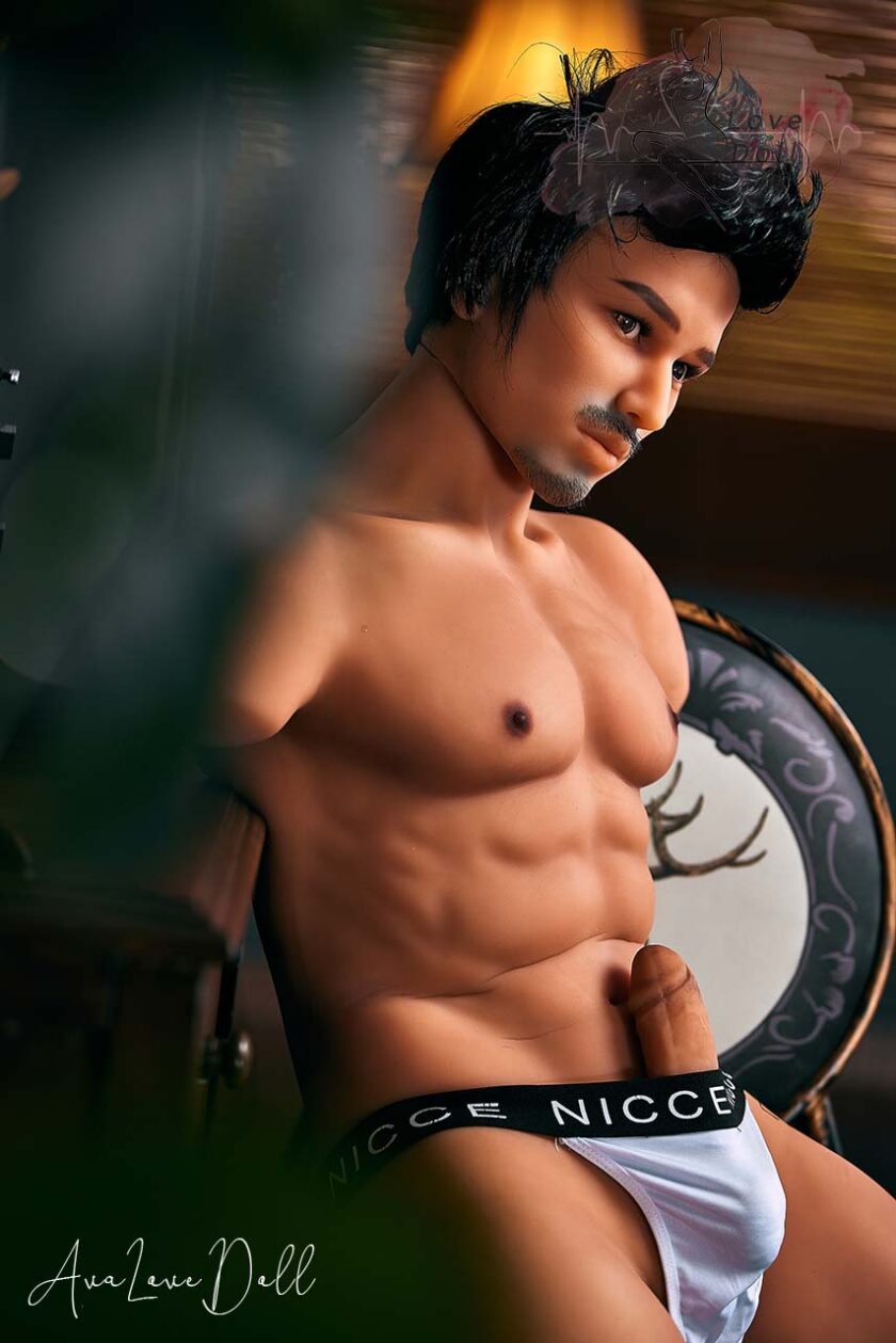 Irontech Torso Sexdoll TPE Homme Tête Kelvin | 100 cm – Image 7