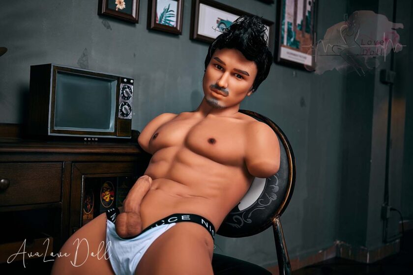 Irontech Torso Sexdoll TPE Homme Tête Kelvin | 100 cm – Image 19