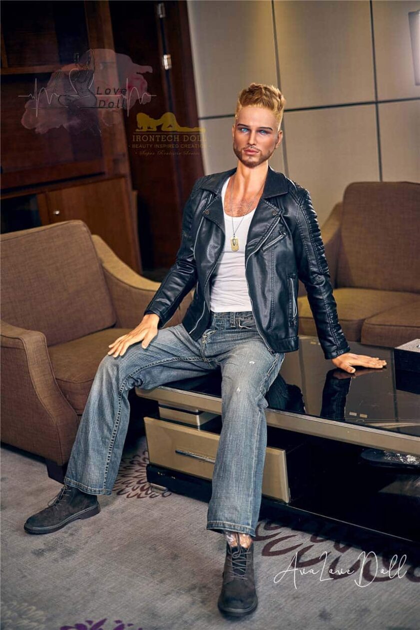Irontech Silicone Male Head M1 Kevin | 176cm