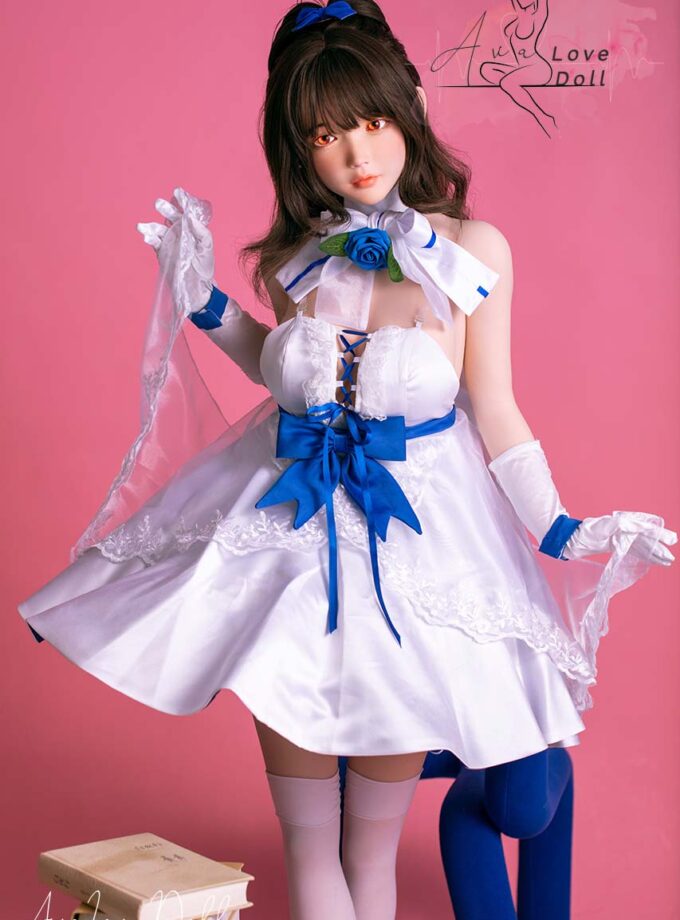 FU Doll Poupée Silicone Tête Aika J009 | 148 cm Bonnet D