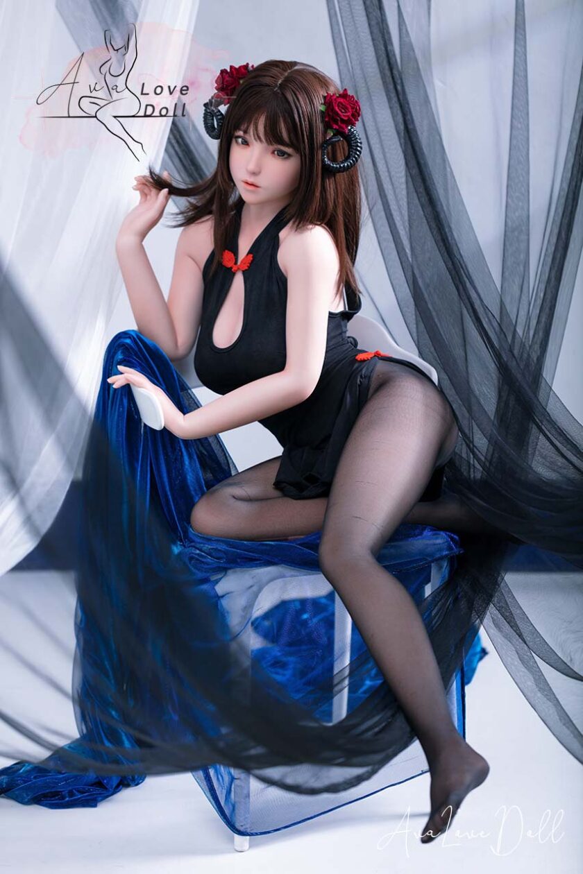 FU Doll Poupée Silicone Tête Miyuki J014 | 148 cm Bonnet D – Image 17