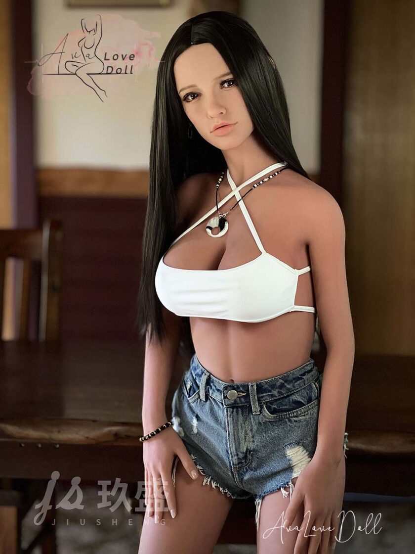 Poupée TPE Jiusheng Tête Lisa | 150 cm Bonnet D – Image 30